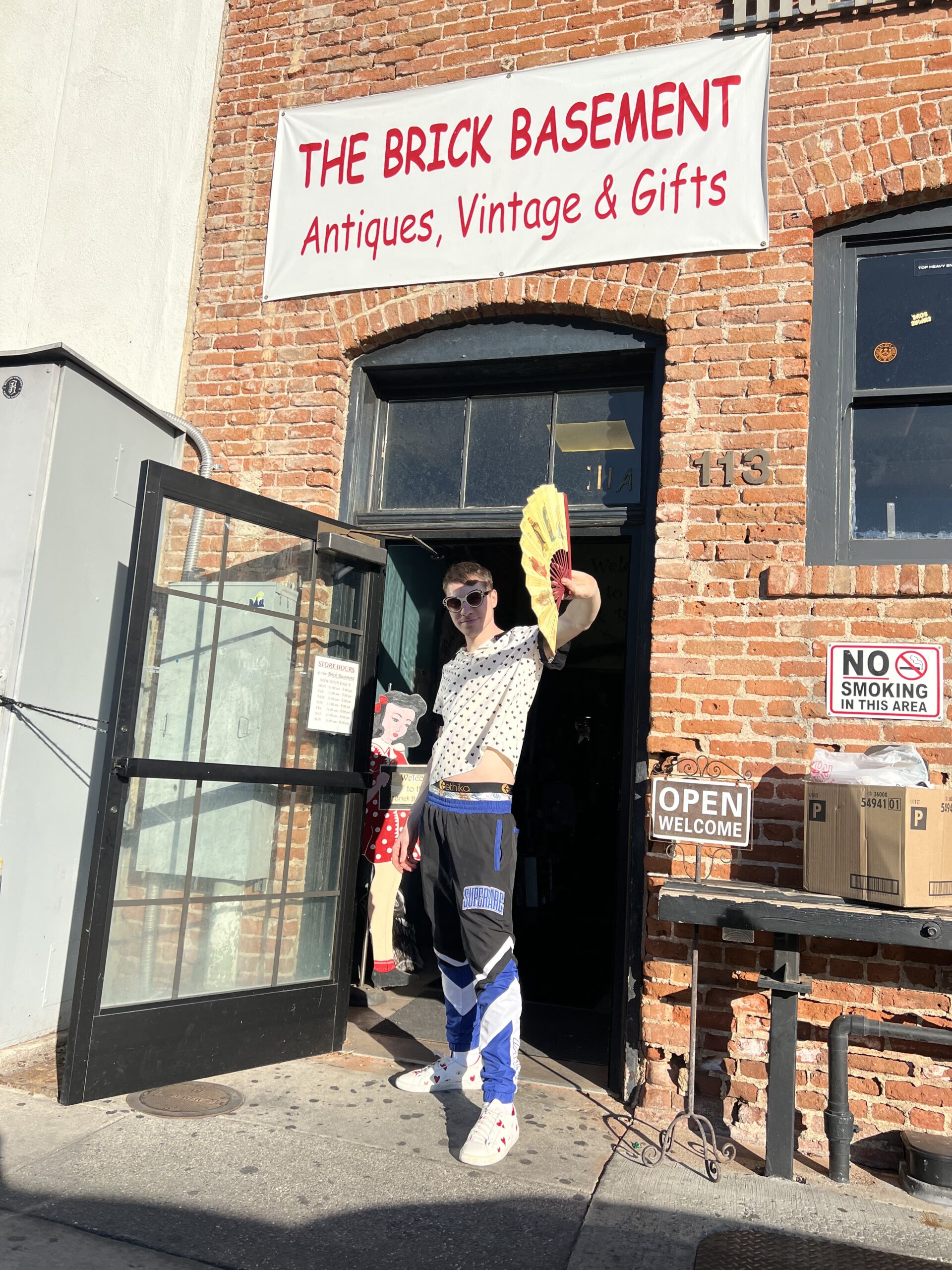 The Brick Basement storefront