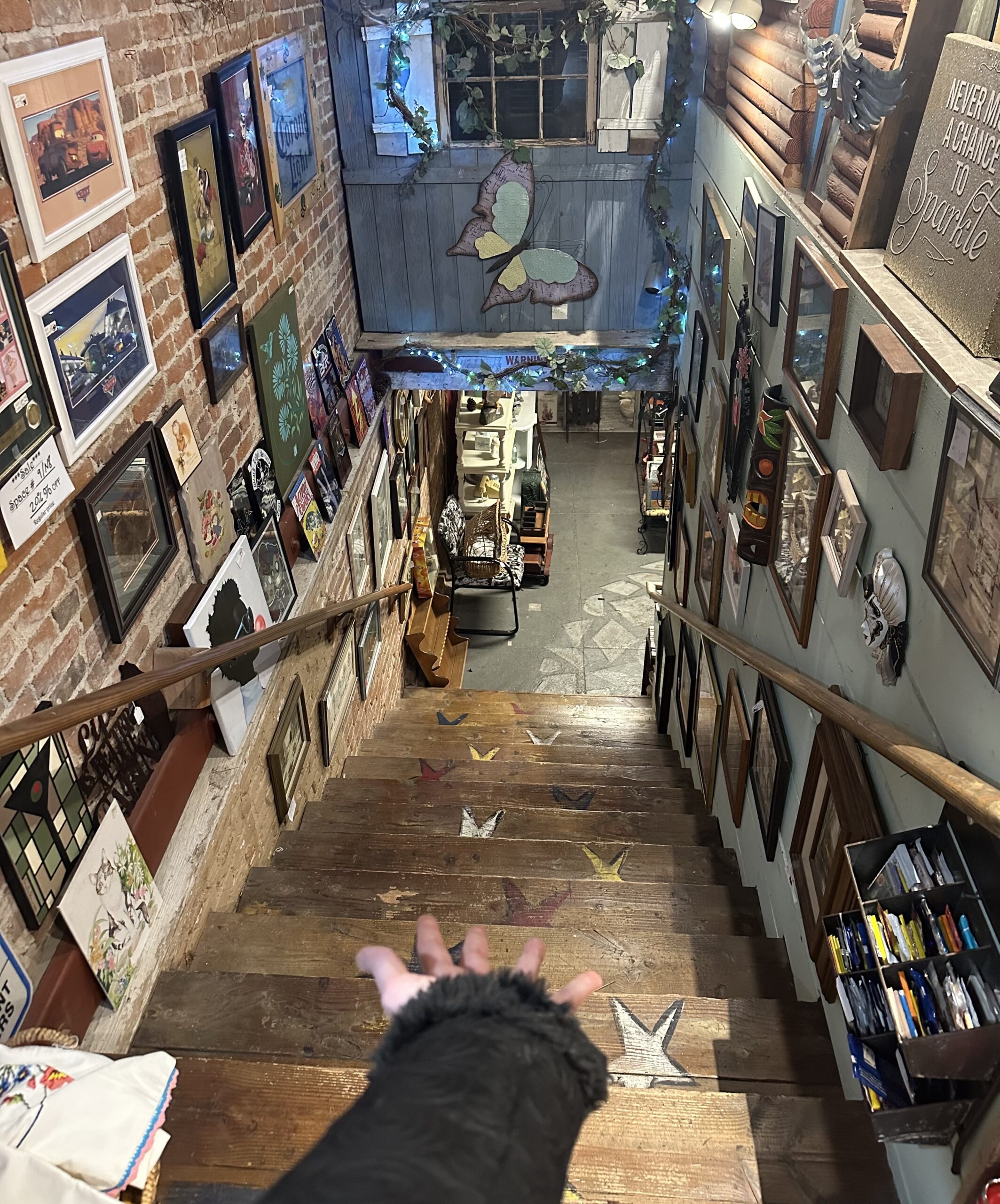 Staircase to the basement